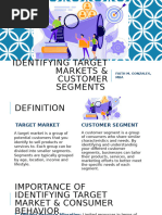 Identifying Target Market Customer Segments