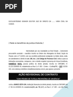 Acao Revisional Tutela Cheque Especial Conta Garantida BAN