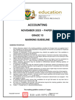 GR 10 Acc Nov 2023 P1 MG