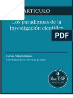 ARTICULO Los Paradigmas de La Investigación Científica 2015