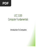 Lecture1 Introduction To Computers Fundamentals