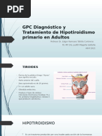 GPC Diagnóstico y Tratamiento de Hipotiroidismo Primario en