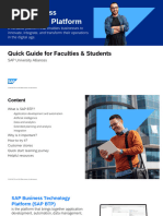 Quick Start Guide - SAP BTP