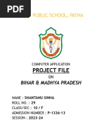 CA Project File - Shantanu