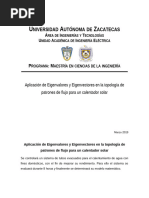 Aplicación de Eigenvalores y Eigenvectores en La Topología de Patrones de Flujo para Un Calentador Solar