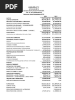 Analisis Vertical y Horizontal Compañia Yyy