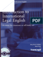 Introduction Legal English Units 1-3