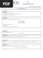 TD 1 Algebre 1