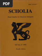 W J Dominik Ed Scholia 4 Natal Studies I