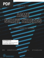 Asme 1.5 Acme Screw Threads