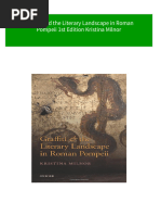 Graffiti and The Literary Landscape in Roman Pompeii 1st Edition Kristina Milnor 2024 Scribd Download