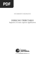 A - Medrano, H. - Rentas de 1era y 2da Cat. - Derecho Tributario, Impuesto A La Renta Aspectos Significativos - Pp. 65-71.