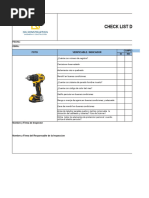 DN - SGS.18 Check List Taladro Inalambrico