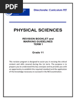 Physical Sciences GR 11 Revision T1