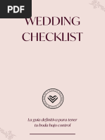 Wedding CheckList Lovnau