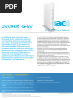 Iskratel Innbox G68 Datasheet EN