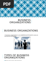 Business Organizations