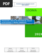 Programa de Seguridad Salud y Medio Ambiente Con Registros de Difusión.