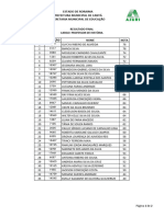 Professor de Historia Resultado Final