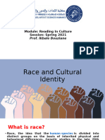 Weeks 6 and 7 Race and Identity