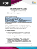 Formato-Guia de Actividades y Rúbrica de Evaluación - Unidad 2 Fase 4 Aplicación de Experiencias Didácticas