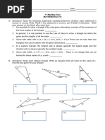 1st MT Math 10