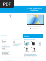 Manual For Uperfect 184t01