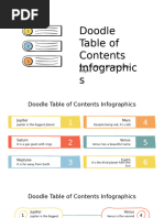 Doodle Table of Contents Infographics by Slidesgo