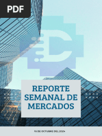 Reporte de Mercados