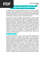 Teorías Psicológicas Aplicadas A La Educación