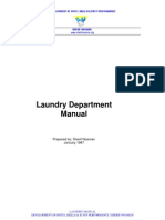 Laundry Department Manual: Development of Hotel Skills & Staff Performance