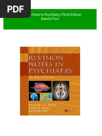 Where Can Buy Revision Note in Psychiatry Third Edition Basant Puri Ebook With Cheap Price