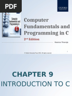 Chapter 9 Introduction To C@4th Nov