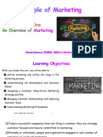 PM Chapter 1 Overview of Principal of Marketing