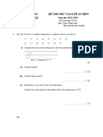 Math Mock Test 1