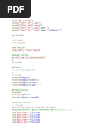 Module-2 String, Date and Time, Data Preparation Example Code