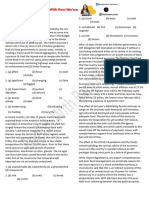 Cloze Test & Arrangement & Passage