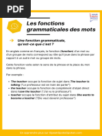 Ispeakspokespoken Fonctions Grammaire Anglais PDF