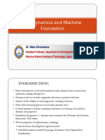 Soil Dynamics and Machine Foundation