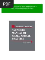 Saunders Manual of Small Animal Practice Third Edition Stephen J. Birchard Download PDF