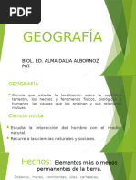 Bloque I - Geografía Como Ciencia Mixta - Geografía Física y Humana