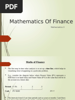 Mathematics of Finance