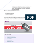 Types of DC Motor