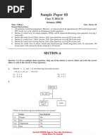 Sample Paper 3