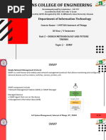 Sns College of Engineering: Department of Information Technology