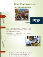 Clase 6 - Farmacologia de Emergencia