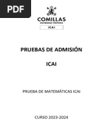 Matematicas Icai 2023 24