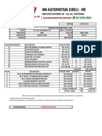 Orçamento Faturado