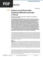 Hydroa Vacciniforme Like Lymphoproliferative Disorder in Korea