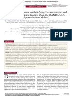 International Consensus On Anti-Aging Dermocosmetics and Skin Care For Clinical Practice Using The RAND/UCLA Appropriateness Method